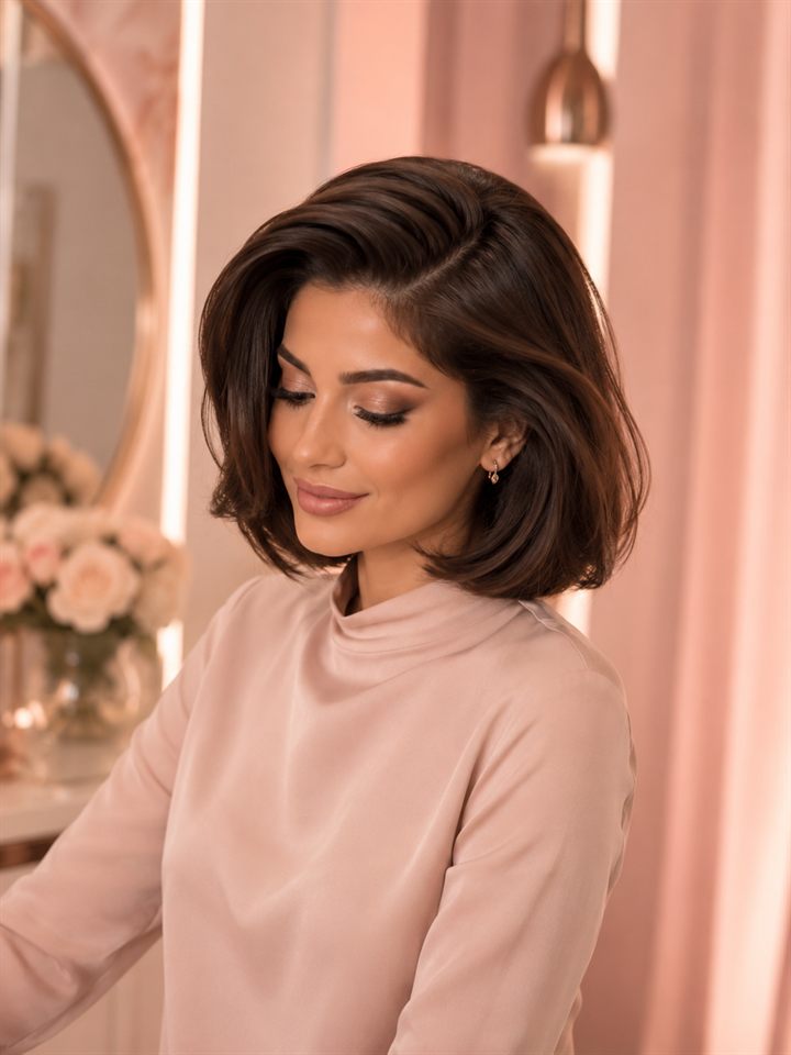 Makeup beauty look